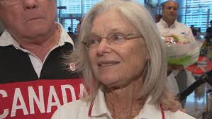 Smiles and choked-up tears: Rosie MacLennan's parents after Rio