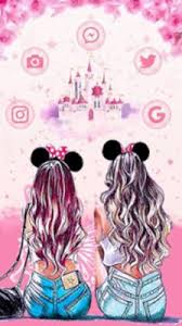 And sometimes your stories intertwine. Cute Girl Wallpaper Drawings 1366x768 Wallpaper Teahub Io
