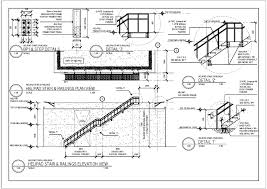 Need to know how to install decking, railings, pavers, hidden fasteners, or other products? Helipad Stair And Railings Cad Files Dwg Files Plans And Details