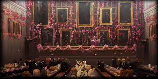Hogwarts At Valentine S Day From Second Year When Lockhart Decorates The School Screenshot From Pottermore Harry Potter Hogwarts Ilustraciones