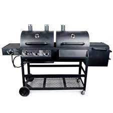 Backyard Pro Portable Outdoor Gas And Charcoal Grill Smoker Assembled Charcoal Grill Smoker Gas And Charcoal Grill Charcoal Grill