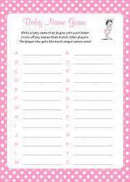 Below are four downloadable and printable name that tune: Baby Name Game Baby Shower Game Decorations Handmade Products Malibukohsamui Com