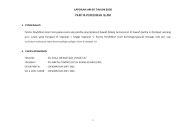 Contoh laporan prakerin smk yang baik dan benar ✅ lengkap dengan pembahasan ⭐ serta file soft copy ms word ⏩ baca selengkapnya. Laporan Akhir Tahun Pendidikan Islam 2020 Flip Ebook Pages 1 8 Anyflip Anyflip