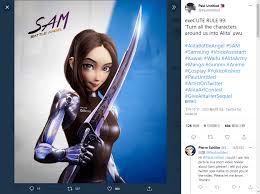 Social media went into a simp frenzy last night after samsung leaked images of its newest creation, a virtual assistant aptly named 'sam'. Samsung S Virtual Assistant Became The New Wife Of Foreign Netizens But Was Officially Deleted Minews