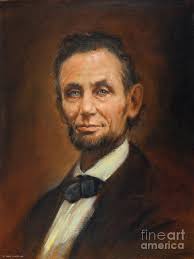 Abraham Lincoln Painting By Deb Hoeffner