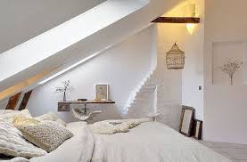 22 Unique Ways To Create A Cozy Slanted Ceiling Attic Room In 2020 Attic Bedroom Designs Bedroom Design Scandinavian Style Bedroom