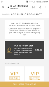If Imvu Is For Everyone Then Why Is It That Only You Have To Be Vip And Ap To Own A Room Slot Non Vips And Non Aps Are Players In Imvu