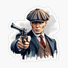 Peaky Blinder Stickers for Sale
