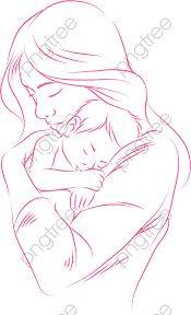 Millions Of Png Images Backgrounds And Vectors For Free Download Pngtree Mothers Day Drawings Mother Art Baby Drawing