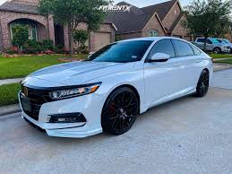 Prices continue to climb with trims. 2019 Honda Accord Sport With 20x8 5 Shift Spring And Lexani 245x35 On Stock Suspension 1100263 Fitment Industries