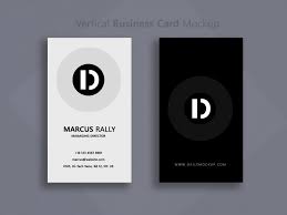Although it feels very simplistic at first glance, once you will fully edit and improve it with your custom. Free Vertical Business Card Mockup File 2021 Justmockup