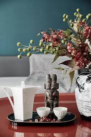 if design 融汇中西美学的艺术演绎 福州万科金域国际样板间 decor table top decor chinese style interior