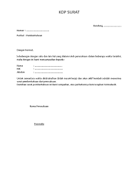 Daftar contoh surat undangan rapat resmi sepertia pada kesempatan. Contoh Surat Pemberitahuan Dirumahkan
