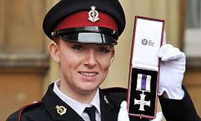 Army medic Sarah Bushbye becomes third woman awarded Military Cross