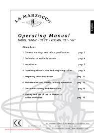 This group was known as the street team; La Marzocco Linea Av User Guide Manual Pdf Manualzz