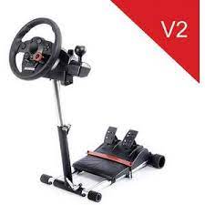 Logitech's driving force gt was designed for gran turismo 5, but works well with most other racers out there, and after we put many hours of driving into it, we in steps the driving force gt to scratch that itch. Wheel Stand Pro Driving Force Gt Pro Ex Fx Deluxe V2 Lenkrad Halterung Schwarz Kaufen