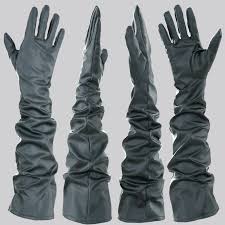 artstation leather glove collection polygonal miniatures fabric drawing leather gauntlet art clothes