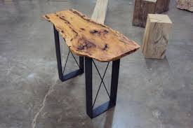 Live Edge Table Burled Oak Great Computer Table Or Side Table Custom Wood Furniture Reclaimed Wood Furniture Burled Wood