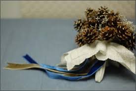 Small wholesale bouquet artificial wild cebar pine cone pick for wedding bouquet. Diy Pinecone Wedding Bouquet Once Wed