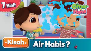 Ini favoritnya si anak gadis, walaupun berbahasa melayu. Kisah Omar Hana Air Habis Youtube