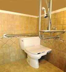 You also want to consider how hard the surface is in the event you do have a tumble. 65 Senior Bathroom Ideas Handicap Bathroom Accessible Bathroom Ada Bathroom