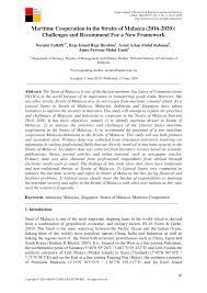 List of social issues personal issues versus social issues personal issues are those that individuals deal with themselves and within a small range of 2441 words 7 pages. Pdf Maritime Cooperation In The Straits Of Malacca 2016 2020 Challenges And Recommend For A New Framework