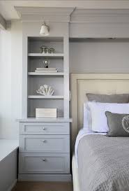 Grey bedding luxury bedding bedroom built ins master bedroom how to dress a bed transitional bedroom built in shelves layout house ideas. Interior Design Ideas Home Bunch Bedroom Built Ins Small Master Bedroom Small Bedroom