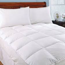 Featherbed Twin Featherbed By Anna S Linens 41 99 This Comfortable Feathered Features A 1 Inch Thick Gusset Fill California King Bed Duvet Covers Mattress