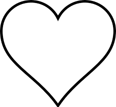 Epingle Par Sophie Van Der Griend Sur Salle De Classe Dessin De Coeur Modele De Cœur Etoile A Imprimer