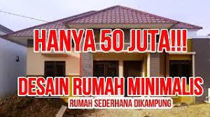 Ditambah batu adersit hitam menjadikan rumah ini menjadi salah satu model rumah sederhana di kampung yang sedap dipandang mata. Hanya 50 Jutaa Desain Rumah Minimalis Sederhana Di Kampung Youtube