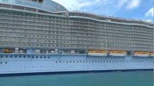 As of 2018, the oasis class ships were the largest passenger vessels ever in service, and allure is 50 millimetres (2.0 in) longer than her sister ship oasis of the seas. Royal Caribbean Oasis Allure Of The Seas Ship Size Youtube
