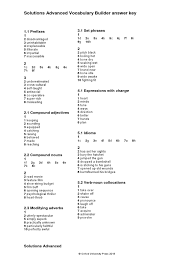 Sol Adv Vocabulary Builder Akey Pdf Style Fiction Rules