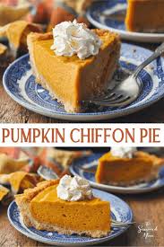 Pumpkin Chiffon Pie Recipe Pumpkin Chiffon Pie Pumpkin Recipes Thanksgiving Pumpkin Pie
