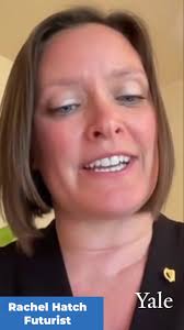 Futurist and Berkeley at Yale Alum Rachel Hatch ('08) urges leaders to  claim their agency, to exercise their ability to make choices in service to  a hopeful future. , @berkeleyatyale, #TheLeadersWay ...