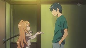 Maybe you would like to learn more about one of these? Ryuuji Takasu X Taiga Aisaka Image Ryuuji And Taiga Toradora Anime Shows Tsundere