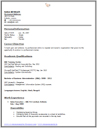 Resume making tips with sample resume model templates. Professional Curriculum Vitae Resume Template For All Job Seekers Sample Template Example Of Be Resume Format For Freshers Job Resume Template Resume Format