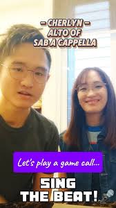 [[ SING THE BEAT #4 ]], @sab.acappella Music Game Series continues with  @cherlynlee The Awesome Alto of the team! 💪🎙️🎵🎵🎶, U guys will like  this... The song that she chose to sing with this beats laid ...