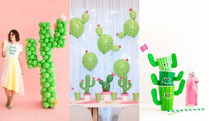 20 Ideas para una fiesta temática Cactus