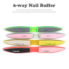 If you file diagonally, you're just going to weaken your nail and thin it out so it snaps more easily. Multi Use 6 Way Shiner Nail Files Buffer Block Sanding Nail Tool China Glass File And Nail Art Price Made In China Com