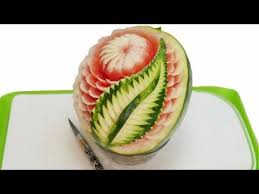 Foraging • oasis • cactus seeds. Watermelon Carved Model 5 By J Pereira Art Carving Fruits And Vegetables Youtube Watermelon Carving Easy Fruit And Vegetable Carving Watermelon Carving