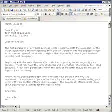 Tutorial Creating A Business Letter Template