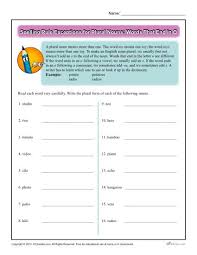Spelling Rule Exceptions For Plural Nouns Words That End In O