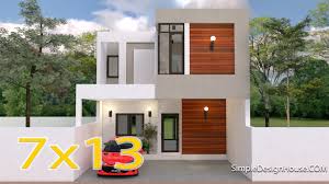 Discover 3 bedroom house plans and home designs by mcdonald jones homes. Modern House Design 7x13m With 3 Bedrooms Simple Design House