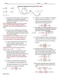 Circular Motion Worksheet Pack 2 Supplemental No Forces By Ms Physics Worksheets Physics Teacher Teacher Newsletter