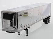 On-Highway Truck 1:50 scale Diecast 53' Refrigerated Chrome Van ...