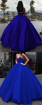 Royal Blue Wedding Dress Tulle Strapless Ball Gown Ml2707 In 2020 Blue Wedding Dresses Blue Wedding Dress Royal Ball Gowns