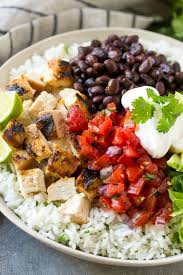 Grate over some cheese and add a spoon of yoghurt. Burrito Bowls With Chicken Dinner At The Zoo