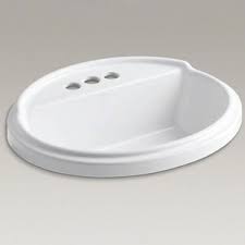 kohler tresham oval drop in lavatory