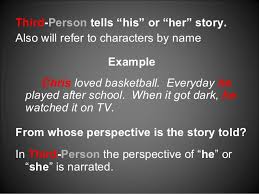 We did not find results for: First Second And Third Person Point Of View
