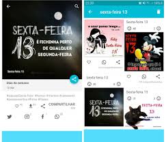 Elas imaginam que algo ruim pode acontecer e, por isso, preferem se resguardar e evita cruzar com gatos pretos, quebrar espelhos, passar por debaixo de escadas e outras crendices que 'dão azar. Mensagem De Sexta Feira 13 Seis Apps Com Frases Para Enviar Nas Redes Redes Sociais Techtudo